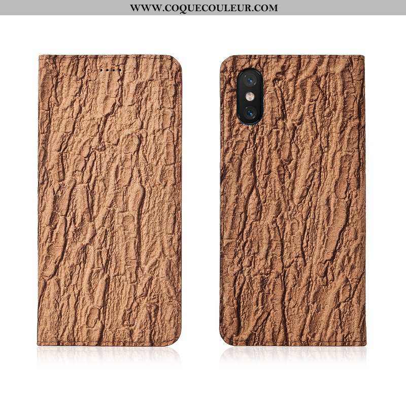 Étui Xiaomi Mi 8 Pro Cuir Coque Jeunesse, Xiaomi Mi 8 Pro Modèle Fleurie Fluide Doux Bleu