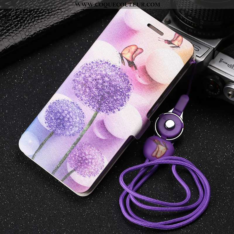 Coque Xiaomi Mi 8 Pro Délavé En Daim Téléphone Portable Incassable, Housse Xiaomi Mi 8 Pro Dessin An