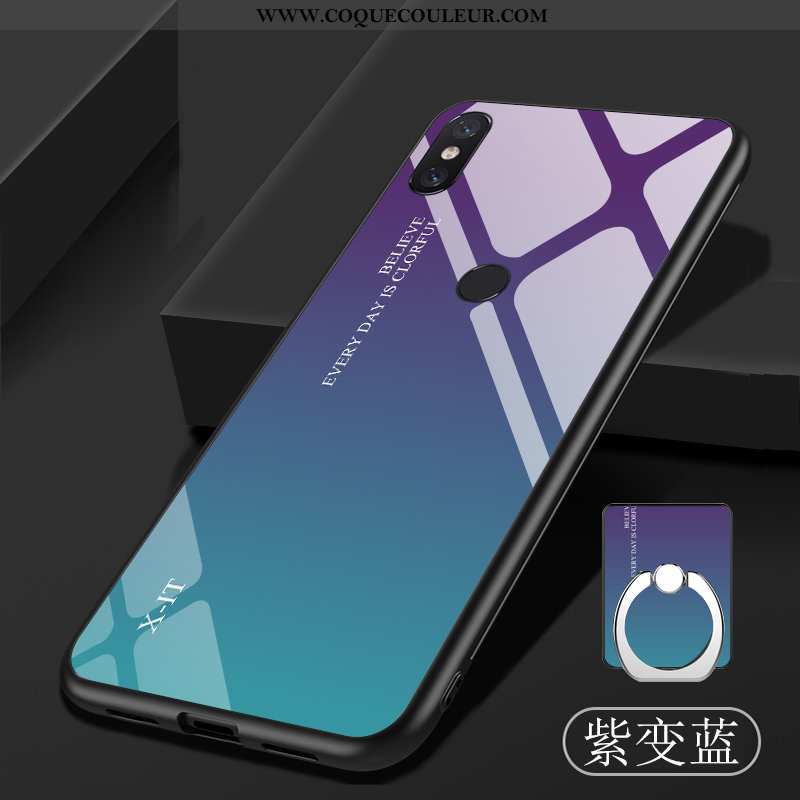 Housse Xiaomi Mi 8 Pro Personnalité Tout Compris Tempérer, Étui Xiaomi Mi 8 Pro Tendance Téléphone P