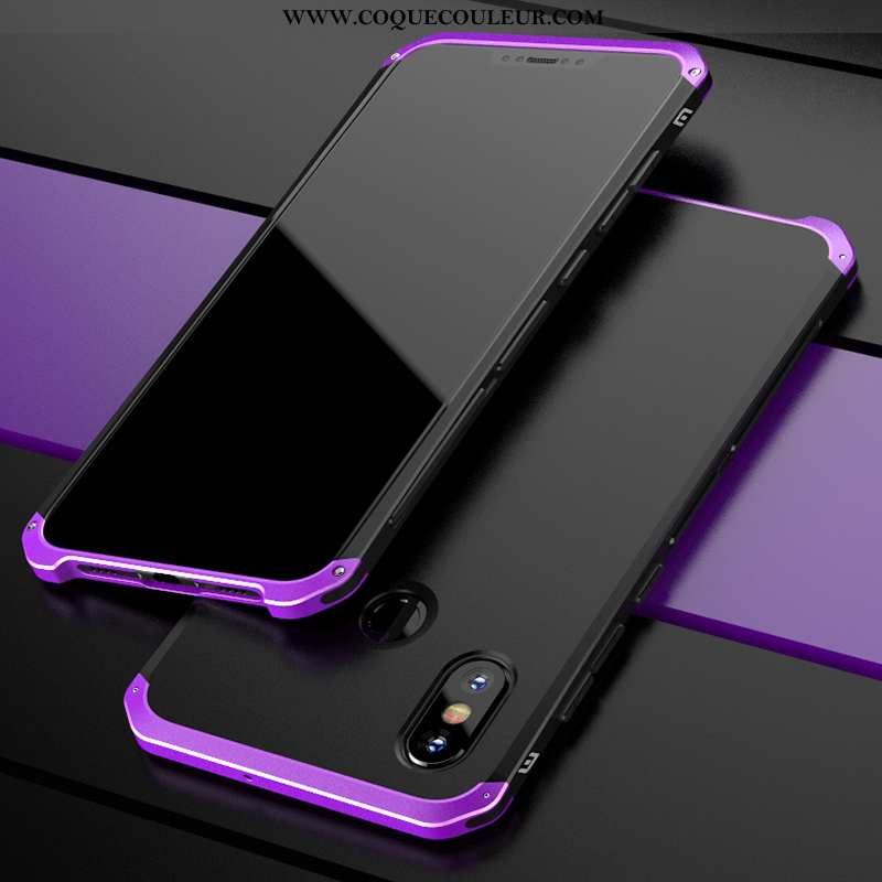 Housse Xiaomi Mi 8 Créatif Petit Violet, Étui Xiaomi Mi 8 Tendance Incassable Violet