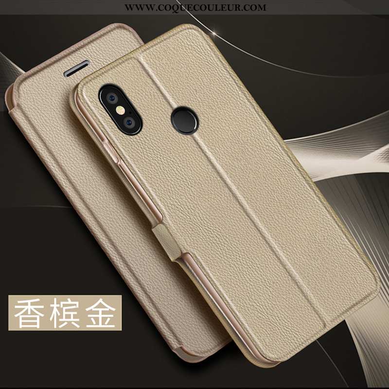 Coque Xiaomi Mi 8 Personnalité Cuir Protection, Housse Xiaomi Mi 8 Créatif Tout Compris Bleu