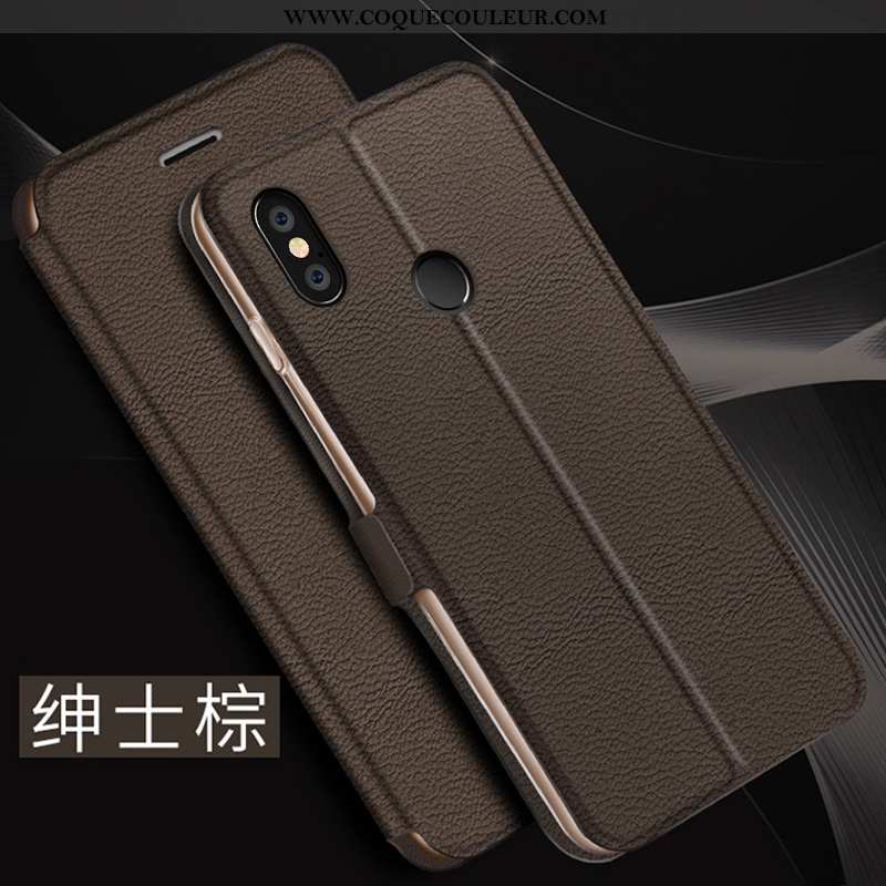 Coque Xiaomi Mi 8 Personnalité Cuir Protection, Housse Xiaomi Mi 8 Créatif Tout Compris Bleu