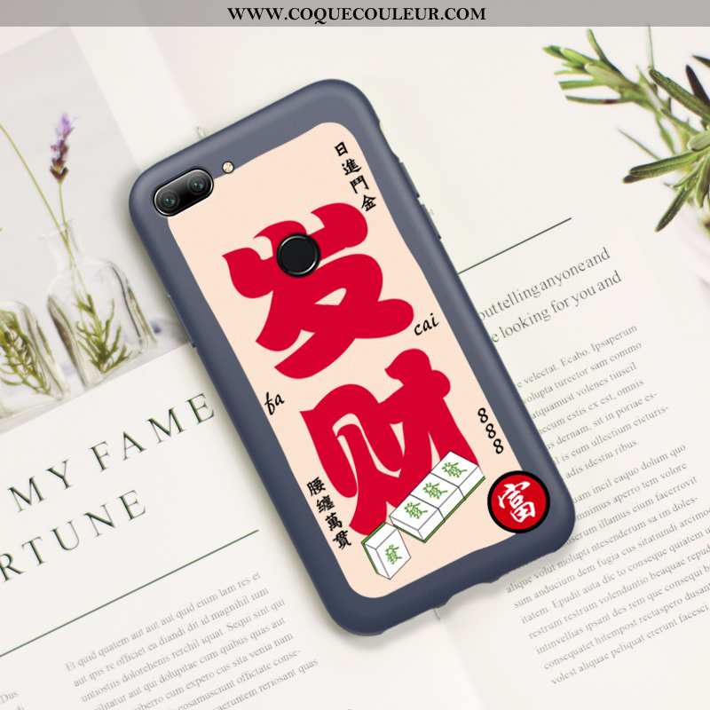 Étui Xiaomi Mi 8 Délavé En Daim Légère Amoureux, Coque Xiaomi Mi 8 Ultra Protection Bleu