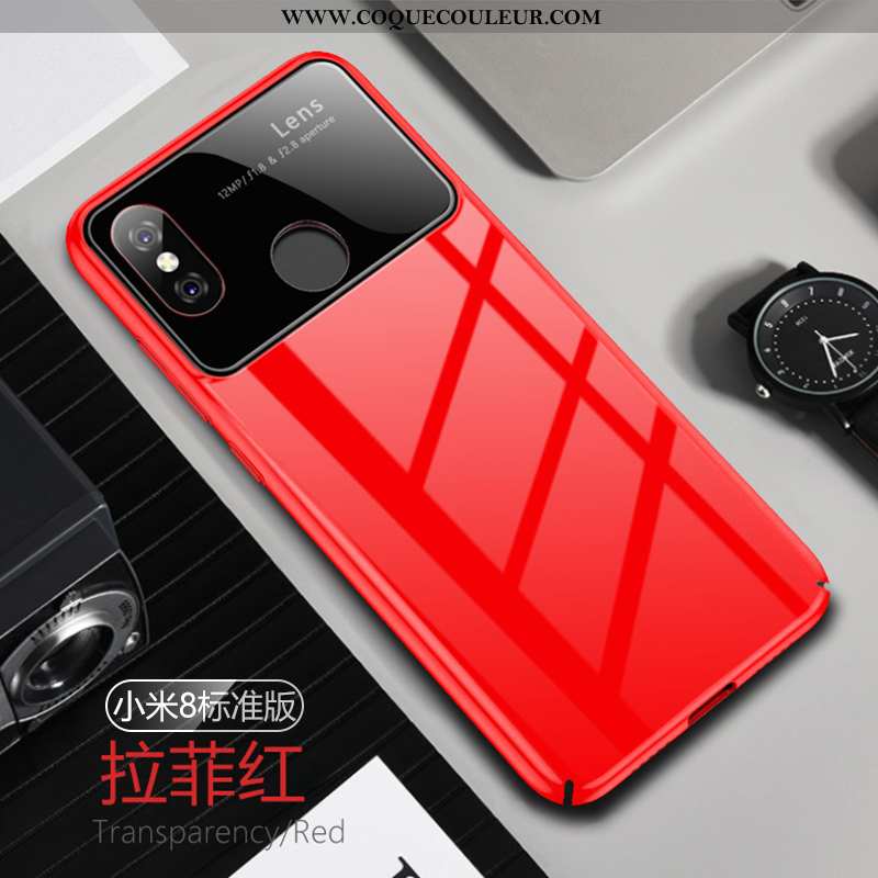 Coque Xiaomi Mi 8 Personnalité Petit Ultra, Housse Xiaomi Mi 8 Créatif Protection Jaune