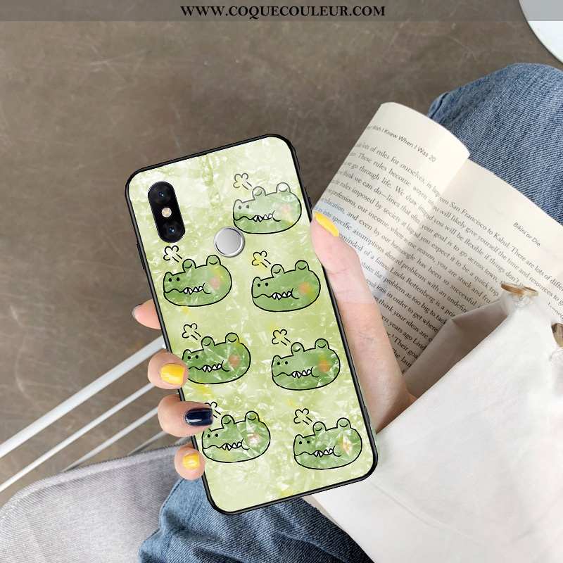 Coque Xiaomi Mi 8 Dessin Animé Étui Téléphone Portable, Housse Xiaomi Mi 8 Charmant Ultra Blanche