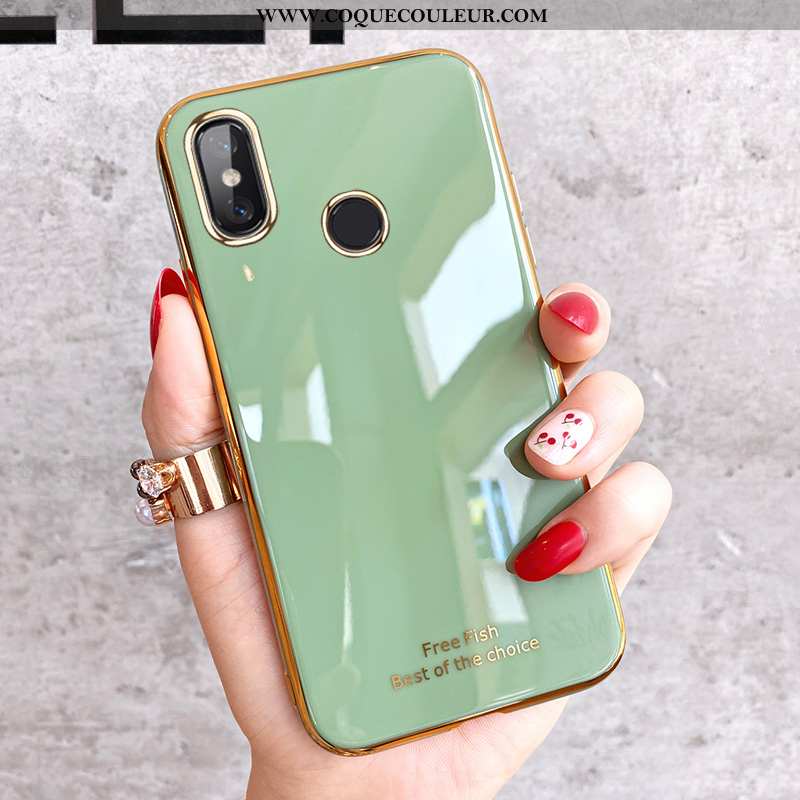 Coque Xiaomi Mi 8 Modèle Fleurie Téléphone Portable Étui, Housse Xiaomi Mi 8 Fluide Doux Incassable 