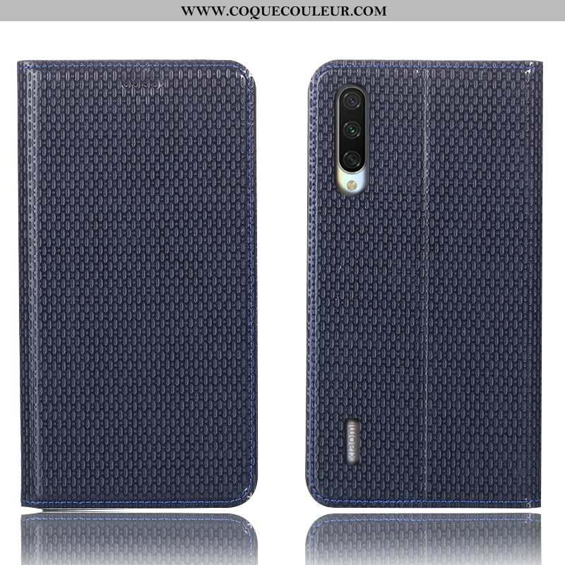 Étui Xiaomi Mi 9 Lite Modèle Fleurie Housse Coque, Coque Xiaomi Mi 9 Lite Protection Marron