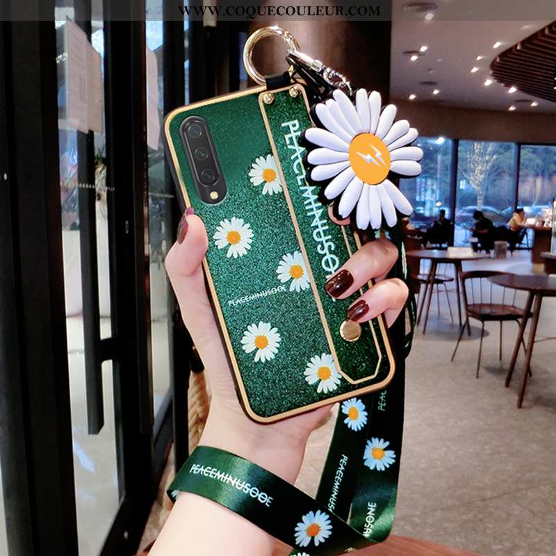 Étui Xiaomi Mi 9 Lite Ultra Petite Marguerite Luxe, Coque Xiaomi Mi 9 Lite Tendance Personnalité Vio