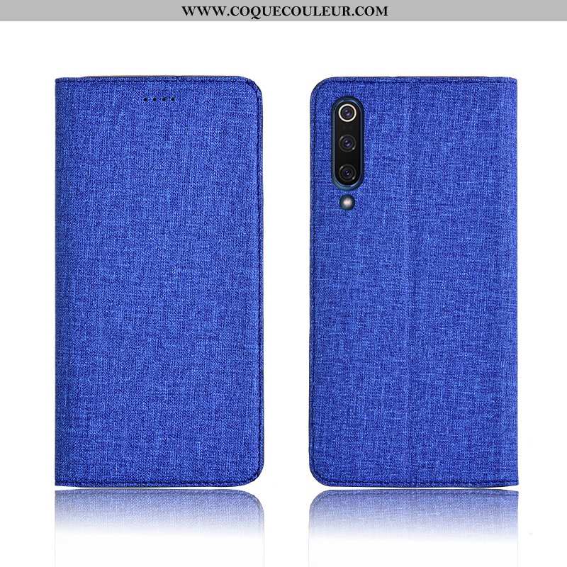 Housse Xiaomi Mi 9 Lite Protection Personnalisé Tout Compris, Étui Xiaomi Mi 9 Lite Cuir Petit Rose