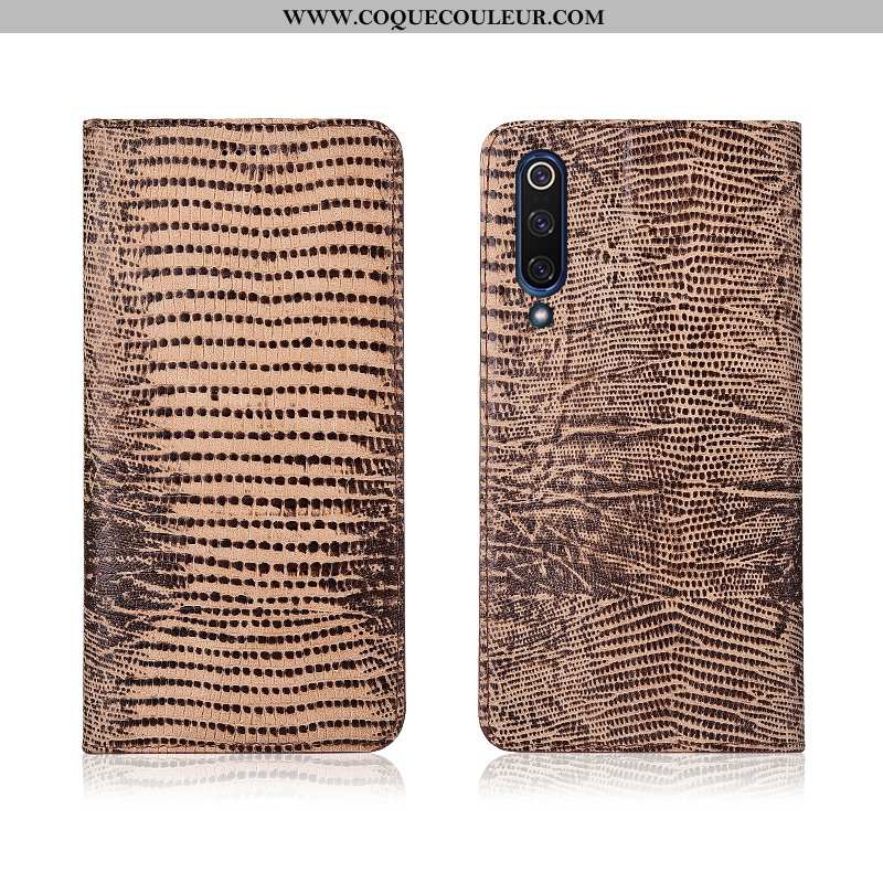 Étui Xiaomi Mi 9 Lite Silicone Modèle Housse, Coque Xiaomi Mi 9 Lite Protection Nouveau Marron