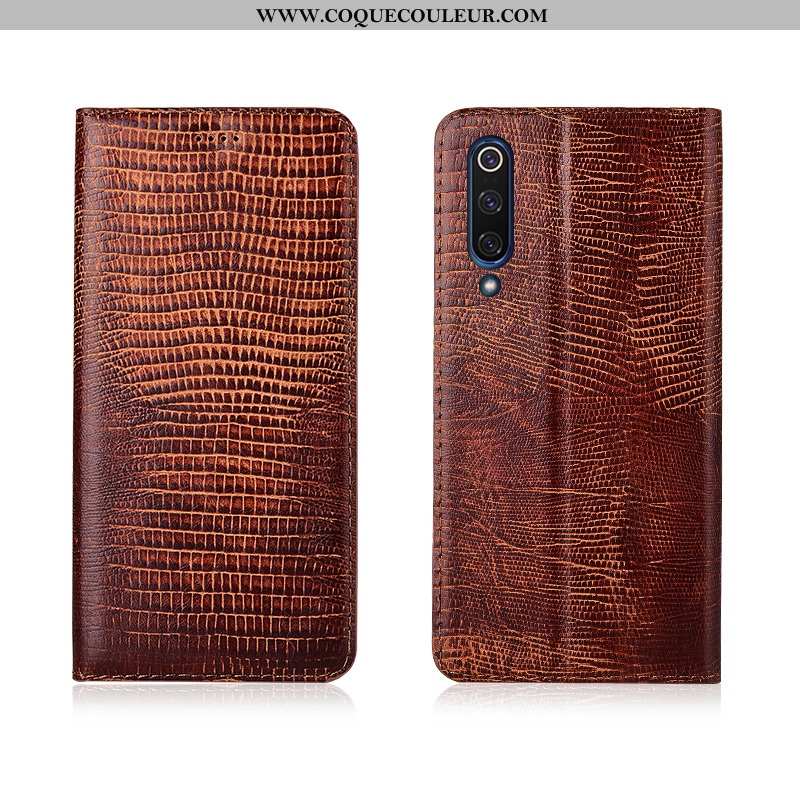 Étui Xiaomi Mi 9 Lite Silicone Modèle Housse, Coque Xiaomi Mi 9 Lite Protection Nouveau Marron