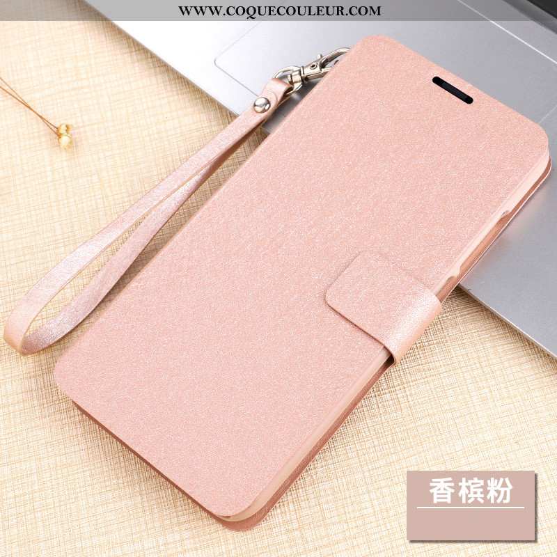 Housse Xiaomi Mi 9 Lite Cuir Tout Compris Incassable, Étui Xiaomi Mi 9 Lite Protection Clamshell Ros