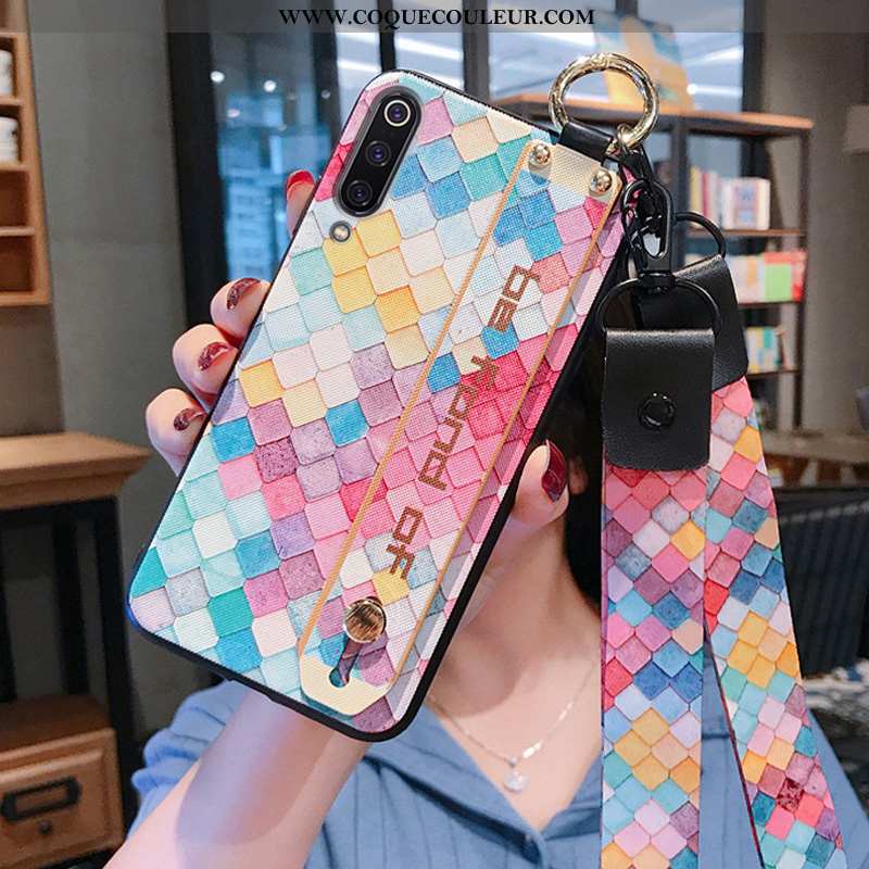 Housse Xiaomi Mi 9 Lite Tendance Coque Étui, Étui Xiaomi Mi 9 Lite Fluide Doux Téléphone Portable Ro