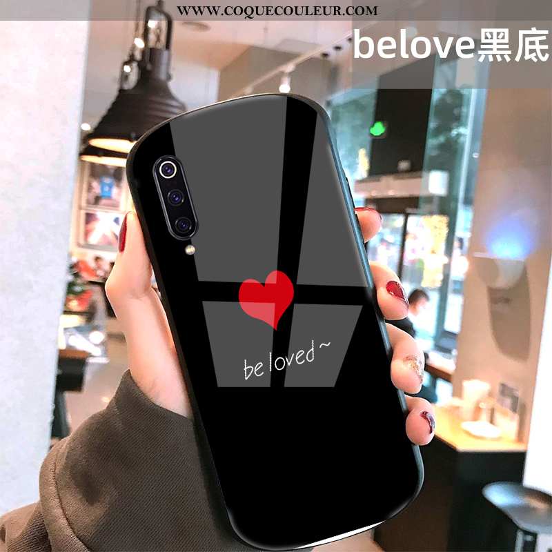 Coque Xiaomi Mi 9 Lite Créatif Téléphone Portable Miroir, Housse Xiaomi Mi 9 Lite Tendance Légère Bl