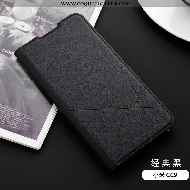 Étui Xiaomi Mi 9 Lite Cuir Silicone Incassable, Coque Xiaomi Mi 9 Lite Fluide Doux Personnalisé Rose