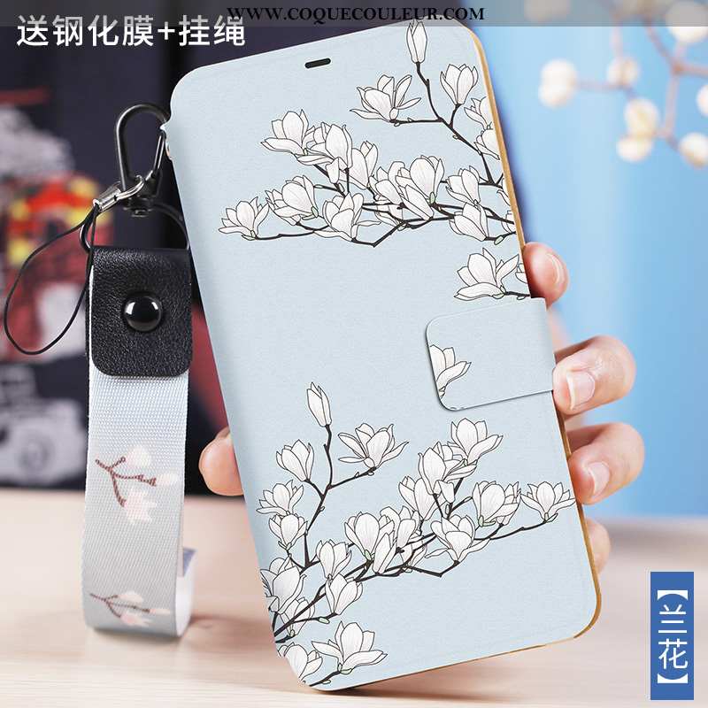 Coque Xiaomi Mi 9 Lite Silicone Cuir Incassable, Housse Xiaomi Mi 9 Lite Protection Téléphone Portab