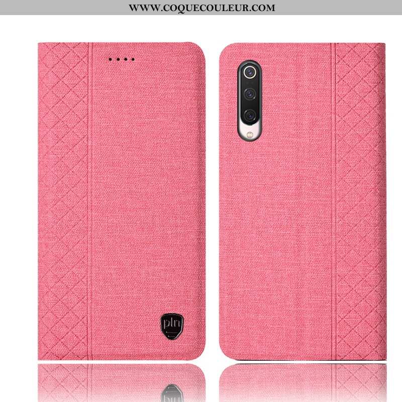 Housse Xiaomi Mi 9 Se Protection Tout Compris Téléphone Portable, Étui Xiaomi Mi 9 Se Cuir Gris
