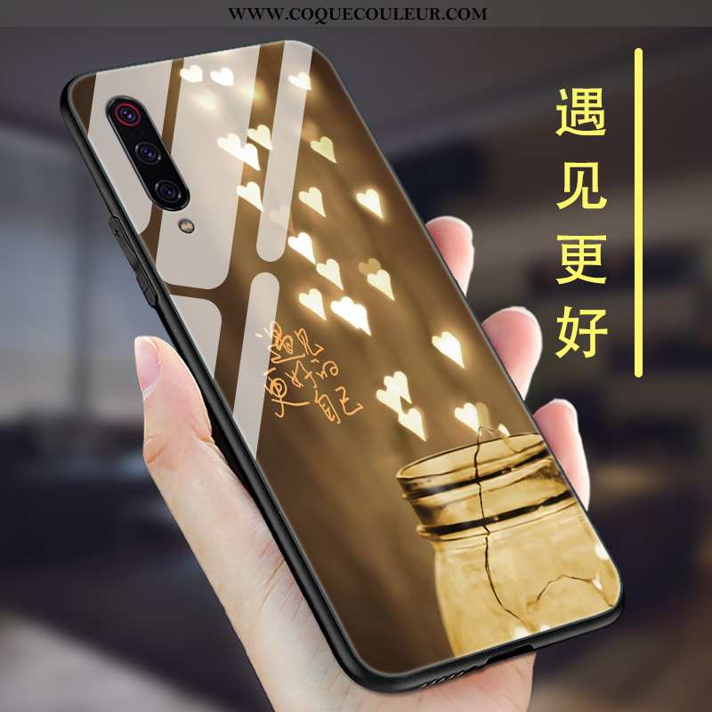 Étui Xiaomi Mi 9 Se Ultra Légère, Coque Xiaomi Mi 9 Se Tendance Personnalité Noir