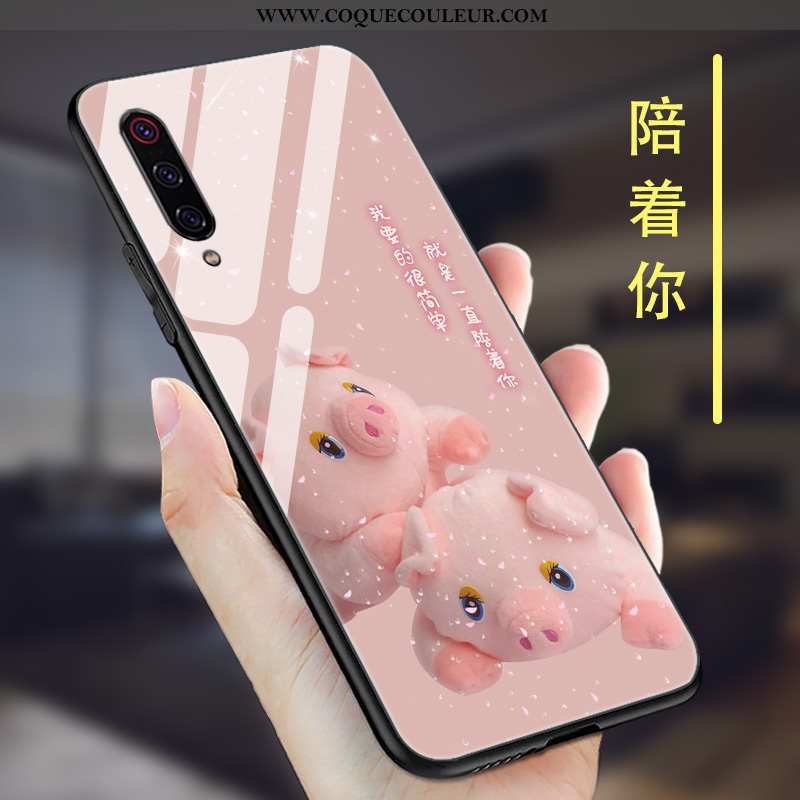 Étui Xiaomi Mi 9 Se Ultra Légère, Coque Xiaomi Mi 9 Se Tendance Personnalité Noir