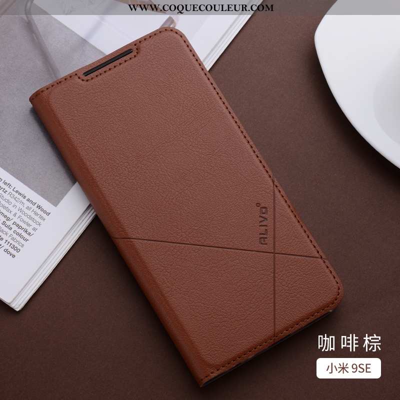 Étui Xiaomi Mi 9 Se Silicone Modèle Coque, Coque Xiaomi Mi 9 Se Protection Fluide Doux Marron