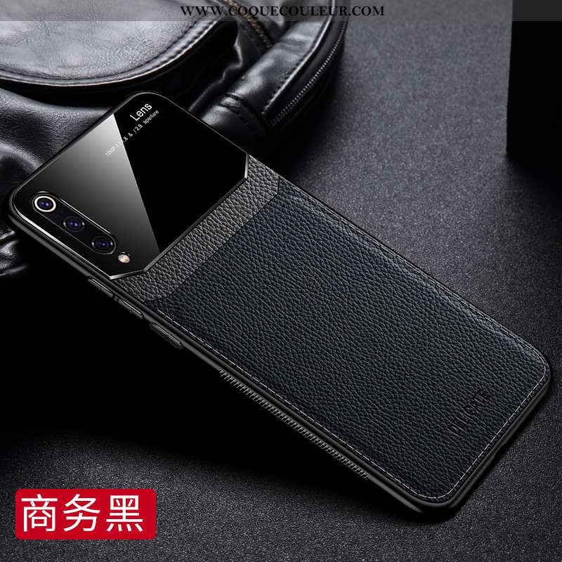 Housse Xiaomi Mi 9 Se Tendance Coque Business, Étui Xiaomi Mi 9 Se Légère Silicone Bleu