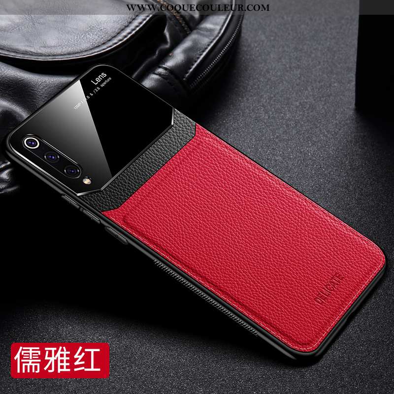 Housse Xiaomi Mi 9 Se Tendance Coque Business, Étui Xiaomi Mi 9 Se Légère Silicone Bleu