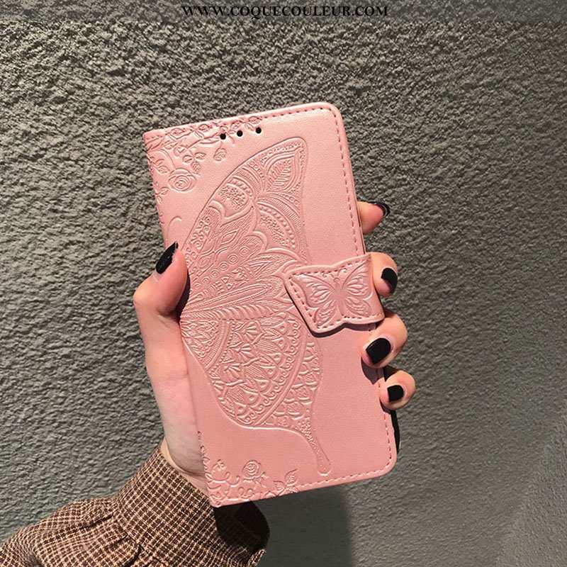 Housse Xiaomi Mi 9 Se Protection Coque Nouveau, Étui Xiaomi Mi 9 Se Cuir Tout Compris Violet