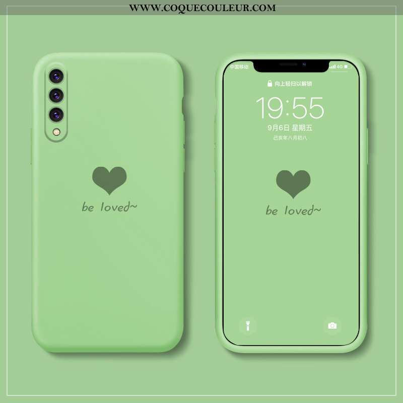 Étui Xiaomi Mi 9 Se Légère Amour Téléphone Portable, Coque Xiaomi Mi 9 Se Fluide Doux Verte