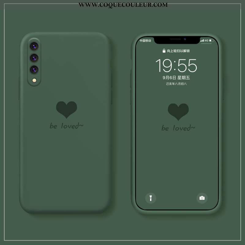 Étui Xiaomi Mi 9 Se Légère Amour Téléphone Portable, Coque Xiaomi Mi 9 Se Fluide Doux Verte