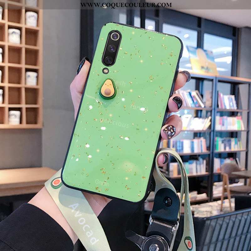 Coque Xiaomi Mi 9 Se Protection Charmant Modèle, Housse Xiaomi Mi 9 Se Ornements Suspendus Étui Rose