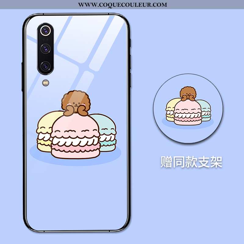 Coque Xiaomi Mi 9 Se Personnalité Amoureux Petit, Housse Xiaomi Mi 9 Se Créatif Nouveau Rose