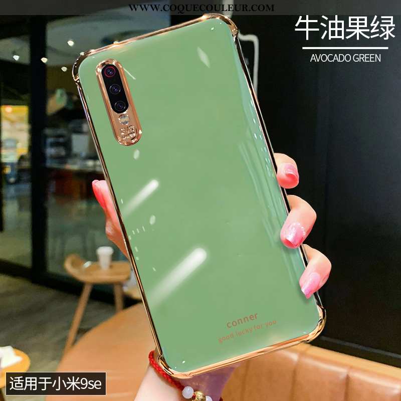 Housse Xiaomi Mi 9 Se Mode Petit Téléphone Portable, Étui Xiaomi Mi 9 Se Protection Nouveau Blanche