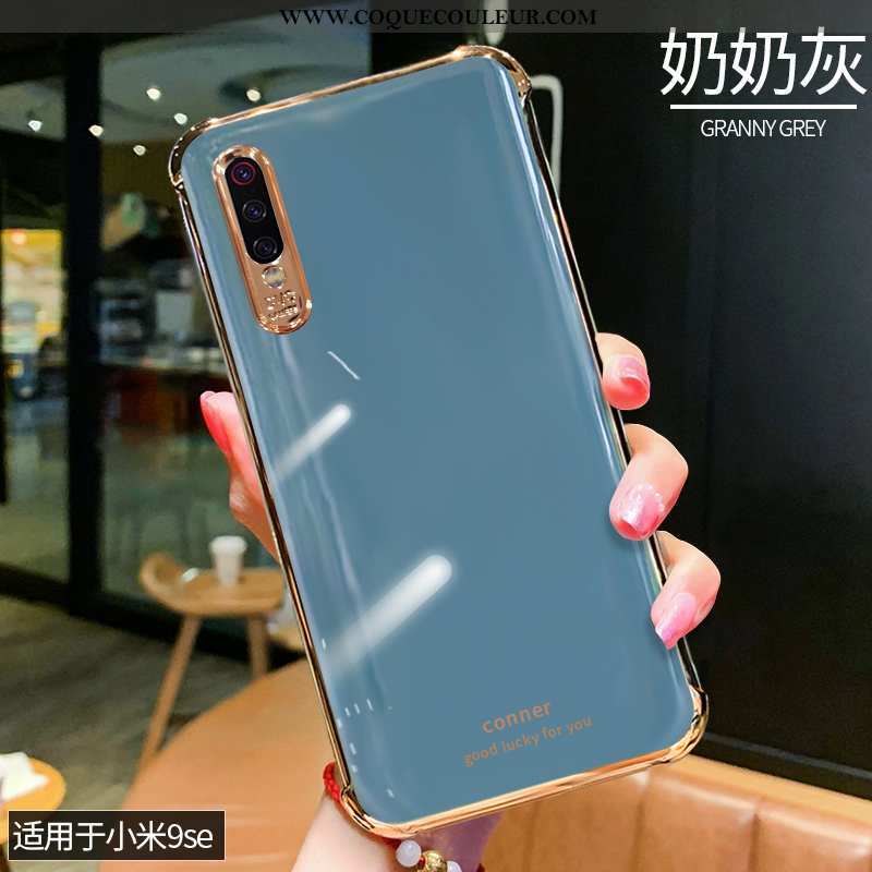 Housse Xiaomi Mi 9 Se Mode Petit Téléphone Portable, Étui Xiaomi Mi 9 Se Protection Nouveau Blanche