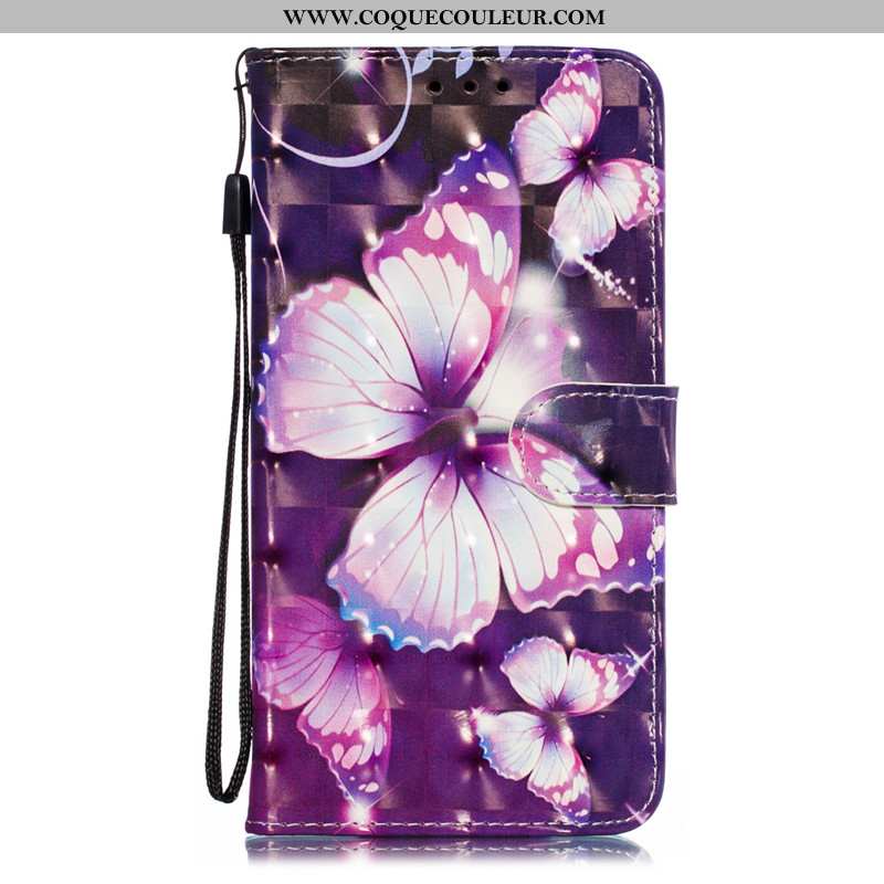 Étui Xiaomi Mi 9 Se Protection Téléphone Portable Rose, Coque Xiaomi Mi 9 Se Cuir Incassable Rose