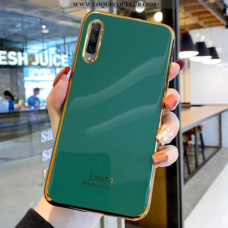 Housse Xiaomi Mi 9 Silicone Coque Étui, Étui Xiaomi Mi 9 Mode Vert Verte