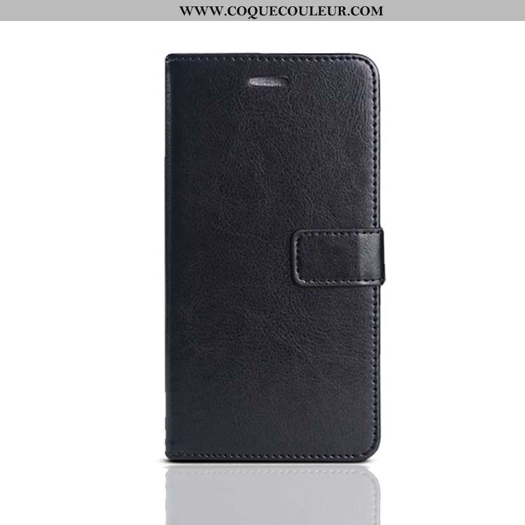 Étui Xiaomi Mi 9 Légère Fluide Doux Membrane, Coque Xiaomi Mi 9 Cuir Protection Noir