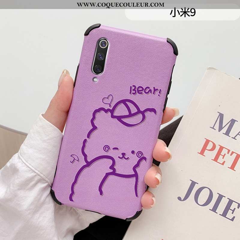 Étui Xiaomi Mi 9 Tendance Téléphone Portable Protection, Coque Xiaomi Mi 9 Légère Ultra Violet