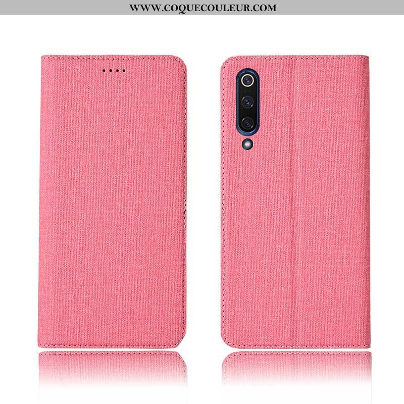 Coque Xiaomi Mi 9 Fluide Doux Housse Tout Compris, Xiaomi Mi 9 Silicone Rose