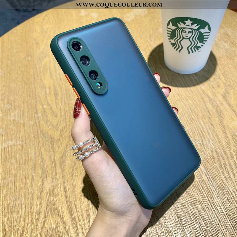 Étui Xiaomi Mi 9 Fluide Doux Incassable, Coque Xiaomi Mi 9 Protection Bleu