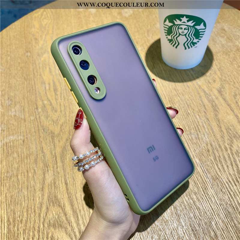 Étui Xiaomi Mi 9 Fluide Doux Incassable, Coque Xiaomi Mi 9 Protection Bleu