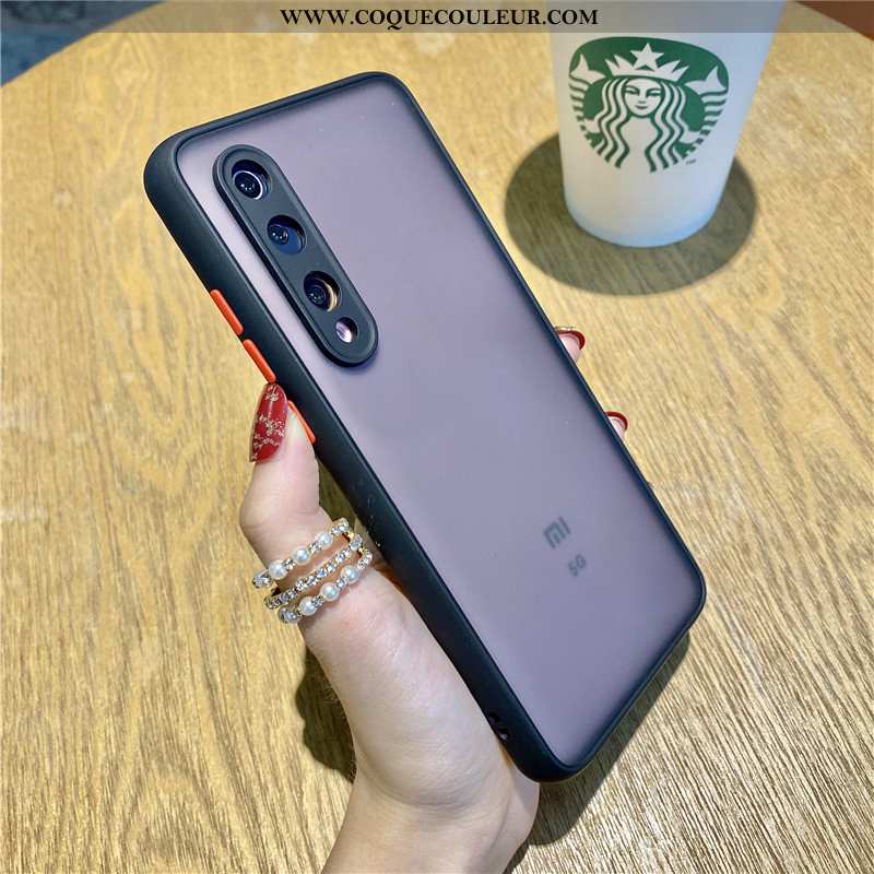 Étui Xiaomi Mi 9 Fluide Doux Incassable, Coque Xiaomi Mi 9 Protection Bleu