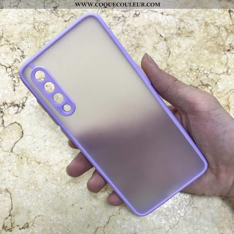 Étui Xiaomi Mi 9 Fluide Doux Incassable, Coque Xiaomi Mi 9 Protection Bleu