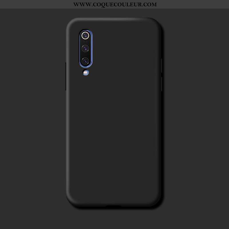 Coque Xiaomi Mi 9 Créatif Petit Tout Compris, Housse Xiaomi Mi 9 Tendance Amoureux Bleu