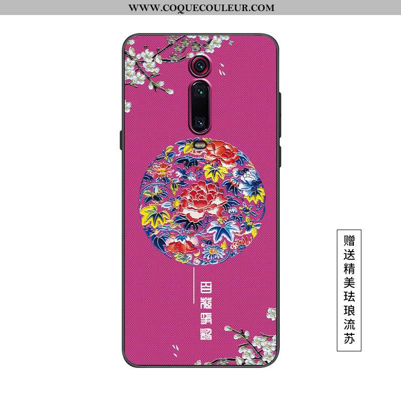 Étui Xiaomi Mi 9t Pro Protection Téléphone Portable Légère, Coque Xiaomi Mi 9t Pro Délavé En Daim Ro