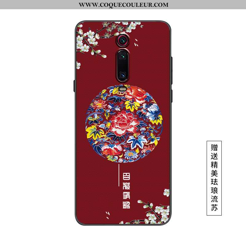 Étui Xiaomi Mi 9t Pro Protection Téléphone Portable Légère, Coque Xiaomi Mi 9t Pro Délavé En Daim Ro