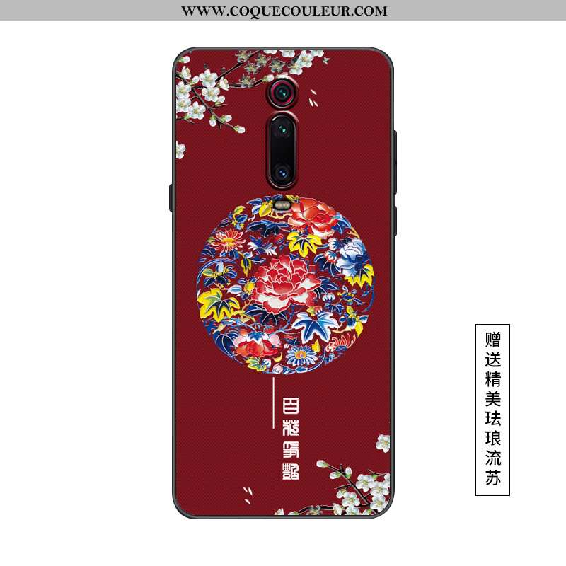 Étui Xiaomi Mi 9t Pro Protection Téléphone Portable Légère, Coque Xiaomi Mi 9t Pro Délavé En Daim Ro
