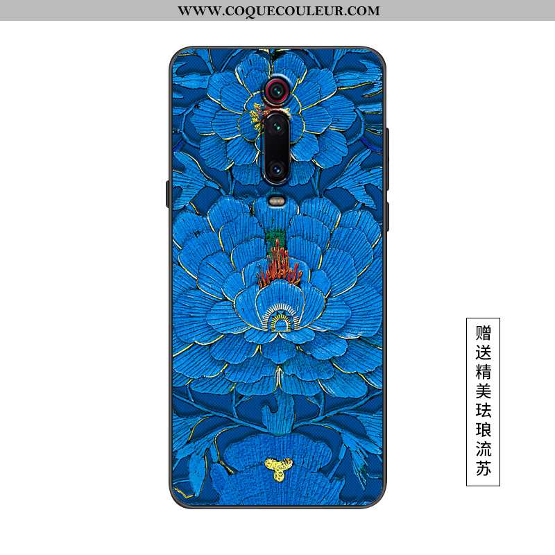 Étui Xiaomi Mi 9t Pro Protection Téléphone Portable Légère, Coque Xiaomi Mi 9t Pro Délavé En Daim Ro