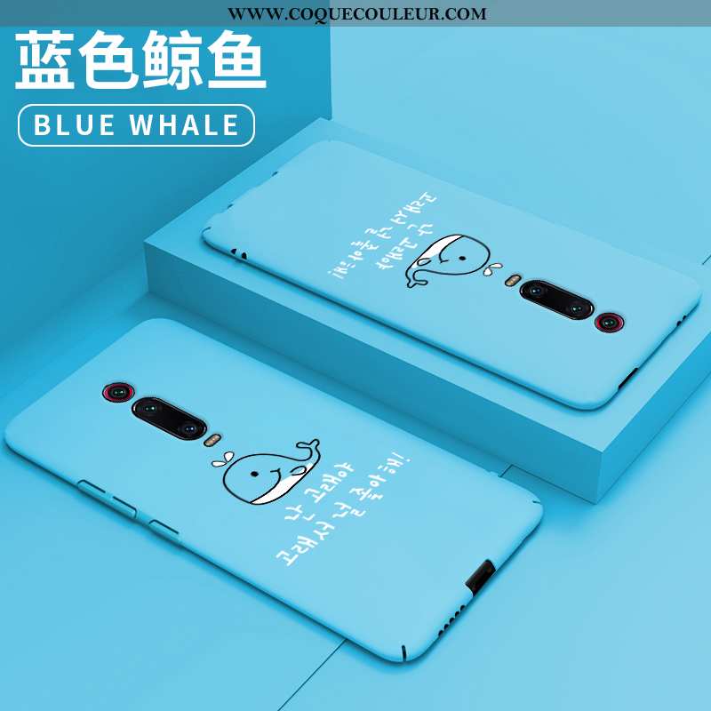 Housse Xiaomi Mi 9t Pro Tendance Difficile Bleu, Étui Xiaomi Mi 9t Pro Légère Créatif Bleu