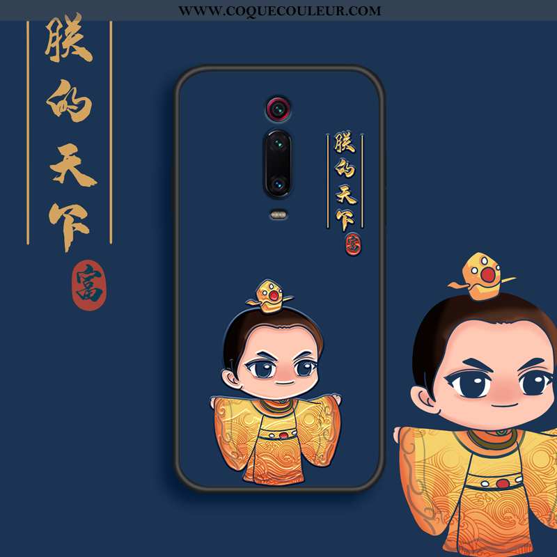 Coque Xiaomi Mi 9t Pro Tendance Tout Compris Bleu, Housse Xiaomi Mi 9t Pro Fluide Doux Étui Bleu