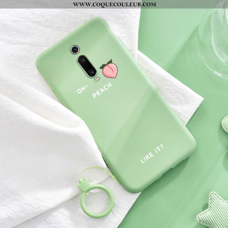 Coque Xiaomi Mi 9t Pro Ultra Rouge Charmant, Housse Xiaomi Mi 9t Pro Légère Vert Verte